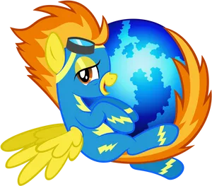 Animated Firefox Mascot PNG Image