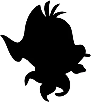 Animated Fish Silhouette PNG Image