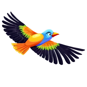 Animated Flying Bird Cartoon Png Ttr PNG Image