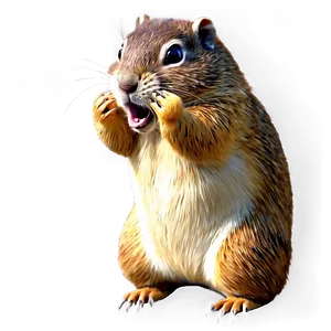 Animated Gopher Gif Png 2 PNG Image