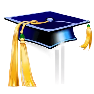 Animated Graduation Cap Clipart 06262024 PNG Image