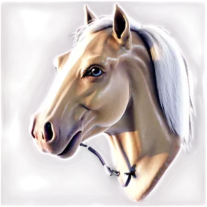 Animated Horse Head Character Png 06122024 PNG Image