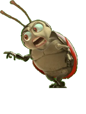 Animated Ladybug Character PNG Image