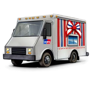 Animated Mail Truck Graphic Png 81 PNG Image