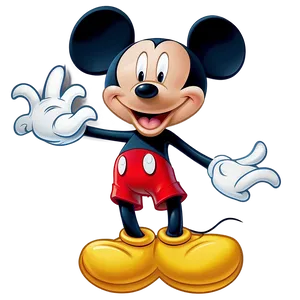 Animated Mickey Mouse Outline Png Xku87 PNG Image