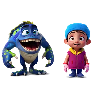 Animated Movie Cartoon Character Png Eff PNG Image