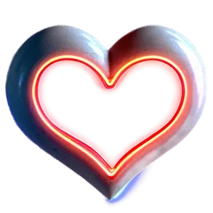 Animated Neon Heart Png Bgj81 PNG Image