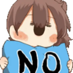 Animated No Expression PNG Image