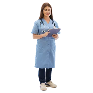 Animated Nurse Student Png 06292024 PNG Image