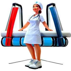 Animated Nurse Student Png Ioy60 PNG Image