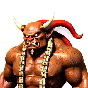 Animated Oni Character Png 06122024 PNG Image