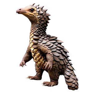 Animated Pangolin Clipart Png Qdm14 PNG Image