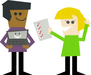 Animated Productivity Checklist PNG