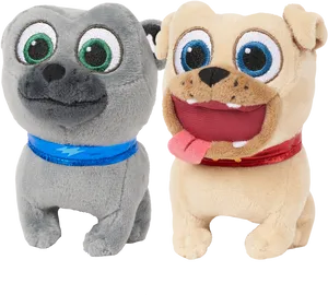 Animated Puppy Plush Toys PNG Image