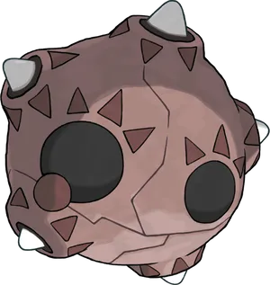 Animated Rock Creature PNG Image