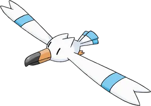 Animated Seagull In Flight PNG Image