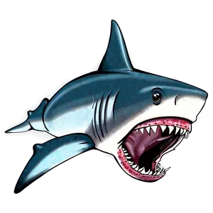 Animated Shark Jaw Png 06292024 PNG Image