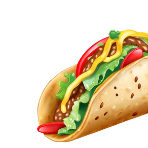 Animated Taco Clipart Png Vnh PNG Image