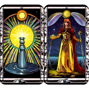 Animated Tarot Cards Png Ocm PNG Image