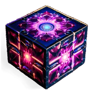 Animated Tesseract Rotation Png 06292024 PNG Image