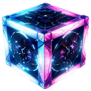 Animated Tesseract Rotation Png Wrx2 PNG Image