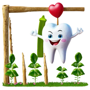 Animated Tooth Character Png Imt PNG Image