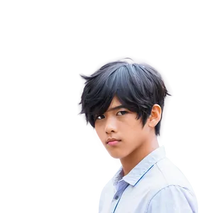 Anime Boy Hair Png 06282024 PNG Image