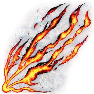 Anime Fire Effect Png 06252024 PNG Image