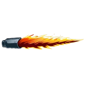 Anime Fire Power Png 06252024 PNG Image