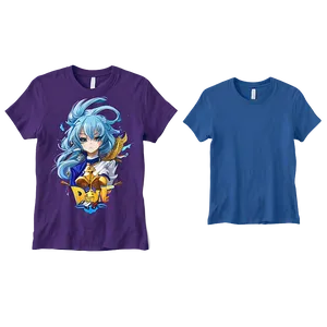 Anime Graphic Tees Design Png Aww PNG Image