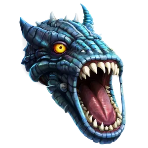 Anime Monster Mouth Png Hnb2 PNG Image