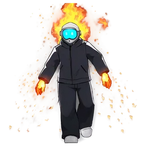 Anime Pyro Phenomenon Png 06252024 PNG Image