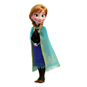 Anna Frozen Character Png Lsw PNG Image