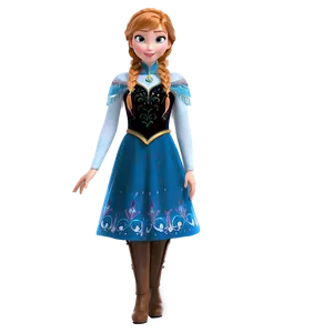 Anna Frozen Costume Png Rca PNG Image