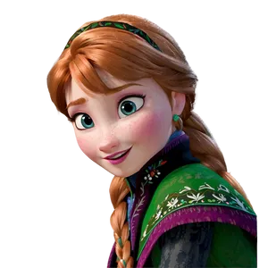 Anna Of Arendelle Frozen Png Smp6 PNG Image