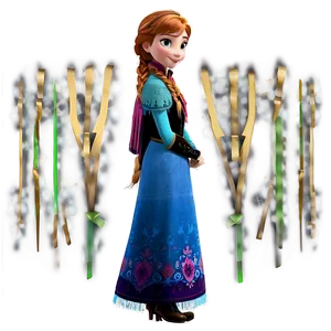 Anna Of Frozen Profile Png Sdv34 PNG Image