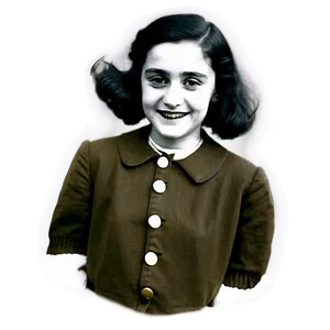 Anne Frank A PNG Image