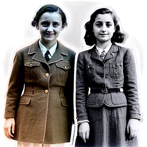 Anne Frank And Family Png Dov PNG Image