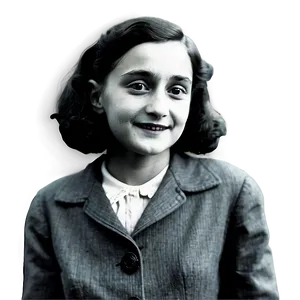 Anne Frank Historical Photograph Png Kll PNG Image