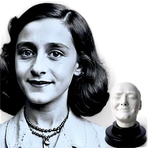 Anne Frank Portrait Png 44 PNG Image