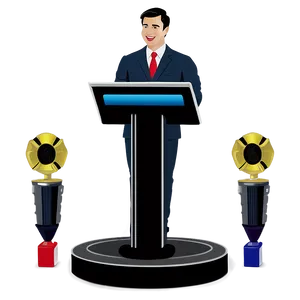 Announcement Podium Png Nqb PNG Image