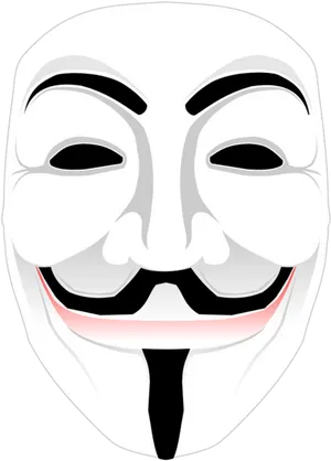 Anonymous Mask Graphic PNG Image