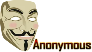 Anonymous Mask Graphic PNG Image