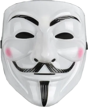 Anonymous Mask Iconic Symbol PNG Image