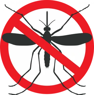 Anti Mosquito Sign Graphic PNG Image