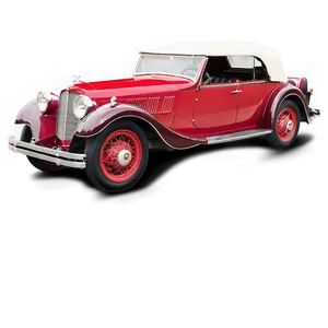 Antique Car Beauty Shot Png 06252024 PNG Image