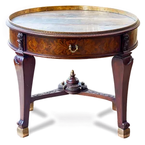 Antique End Table Png Yjj77 PNG Image