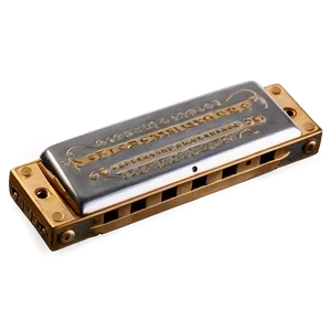 Antique Harmonica Png 06212024 PNG Image