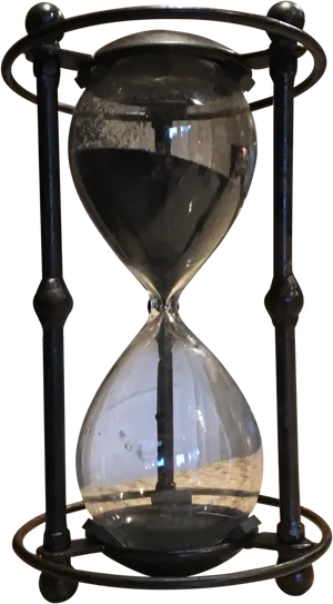 Antique Hourglass Timepiece.jpg PNG Image