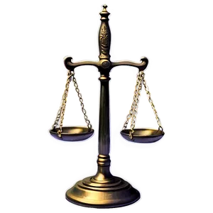 Antique Justice Scale Png Vyd PNG Image